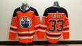 Men's Edmonton Oilers Cam Talbot #33 Orange Breakaway Player Jerseys