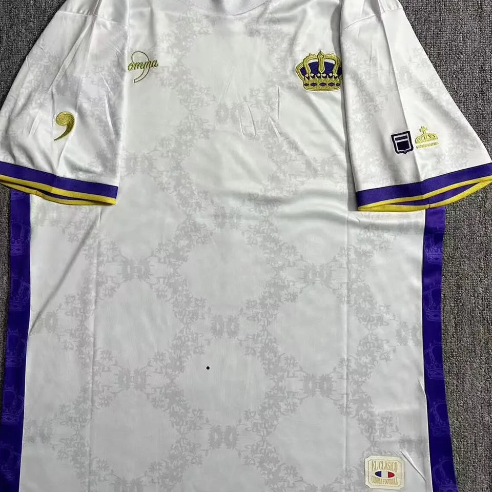 2025 RM x France Special Edition Fans Soccer Jersey 黄马 x 法国 Detail 3
