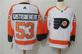 Men's Philadelphia Flyers Shayne Gostisbehere #53 White Player Jerseys