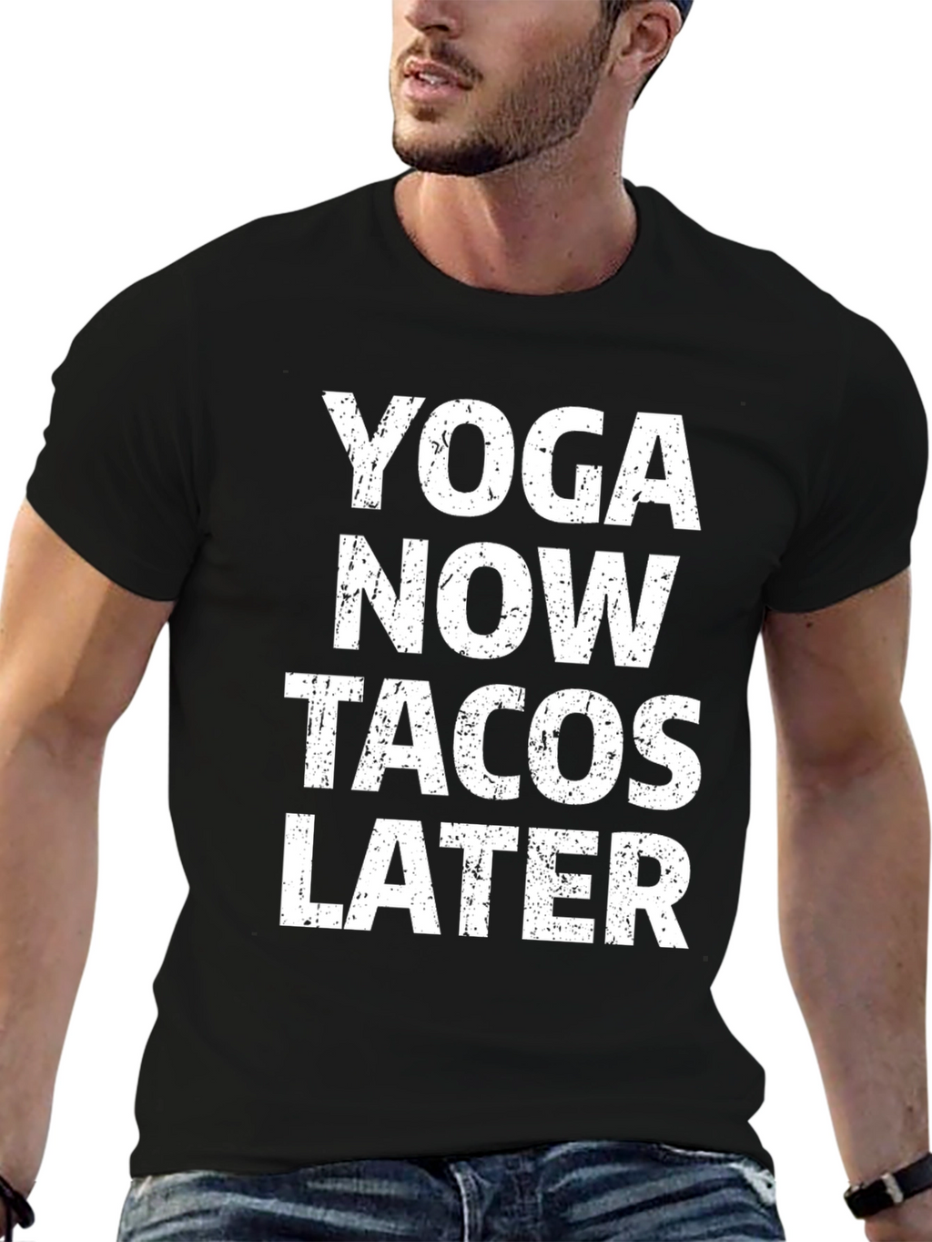 Yoga Now Tacos Later Graphic Tee