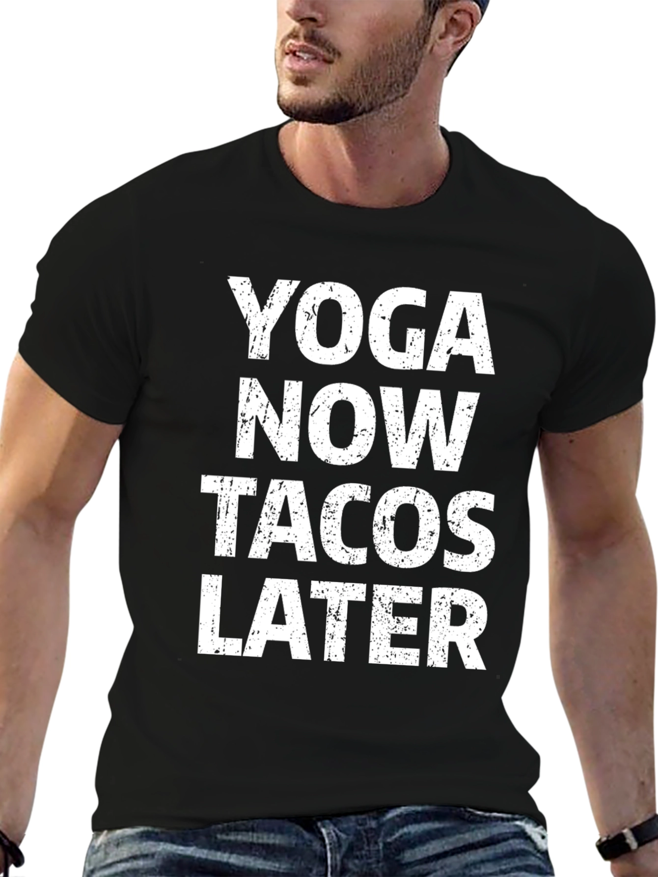 Yoga Now Tacos Later Graphic Tee