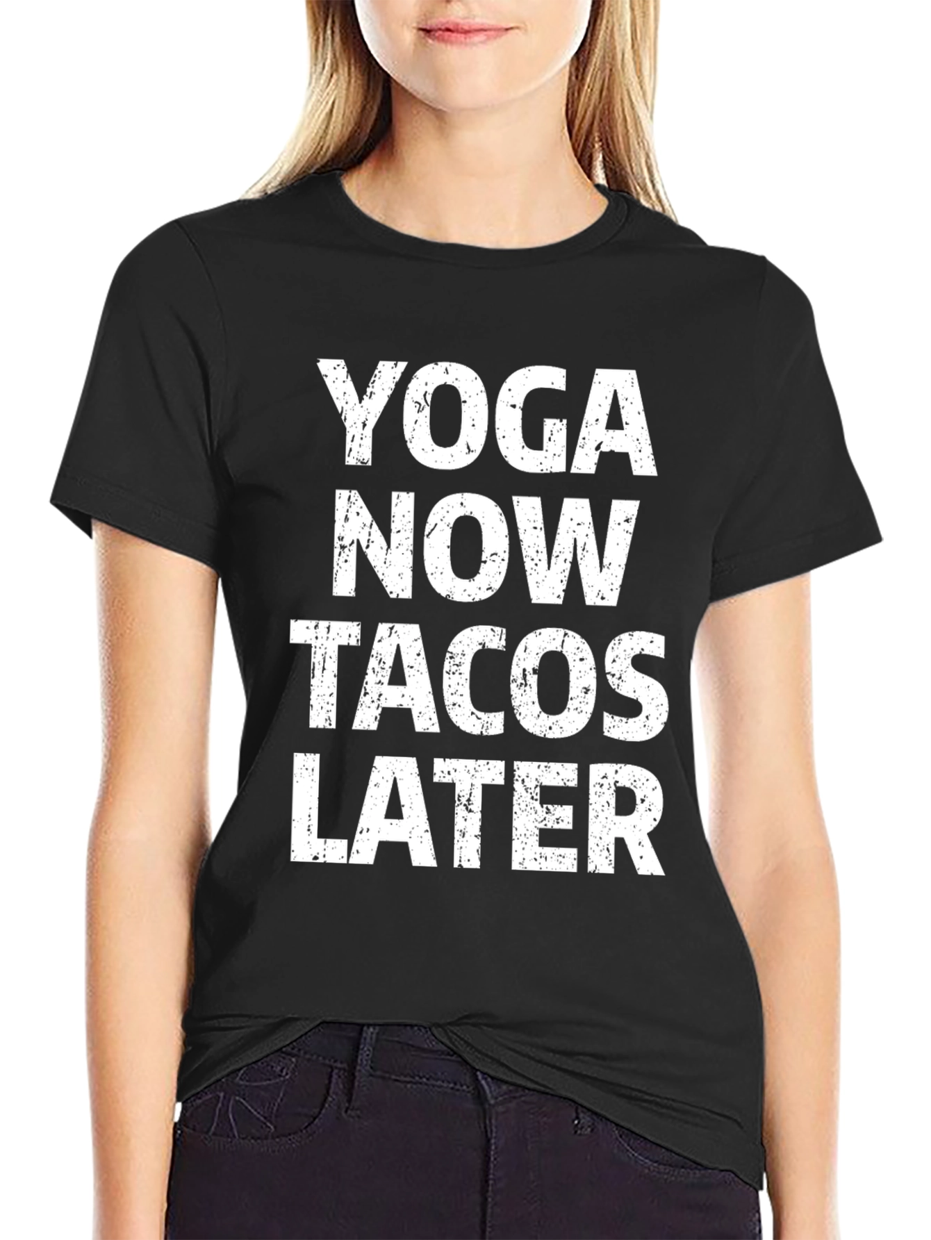 Yoga Now Tacos Later Graphic Tee