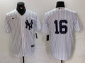 Men's New York Yankees Whitney Ford #16 White Replica Player Name Jerseys