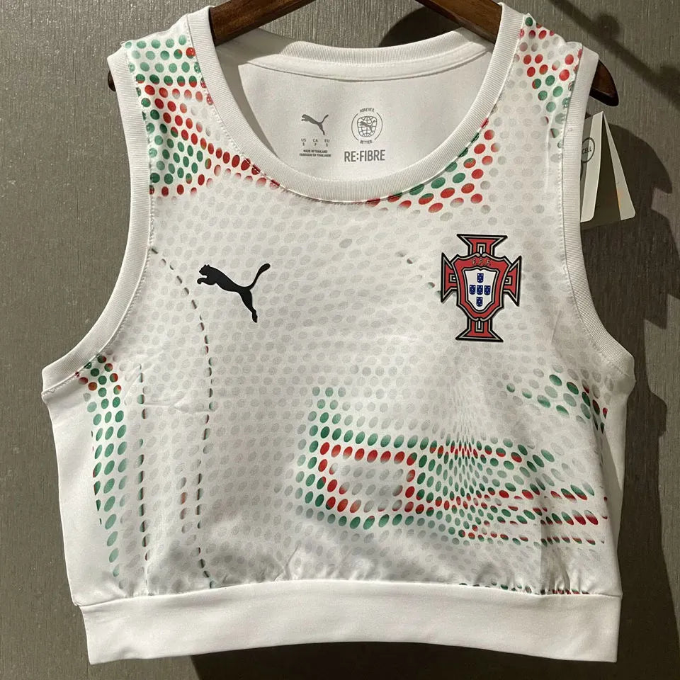 2025/26 Portugal Women Yoga Vest Jersey 女 Front
