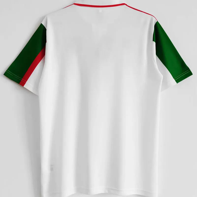 1996/1998 Wales Away White Retro Soccer Jersey Back