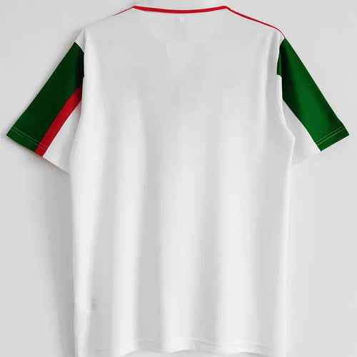 1996/1998 Wales Away White Retro Soccer Jersey Back