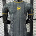 2026 Brazil Special Edition Black Player Version Soccer Jersey Front