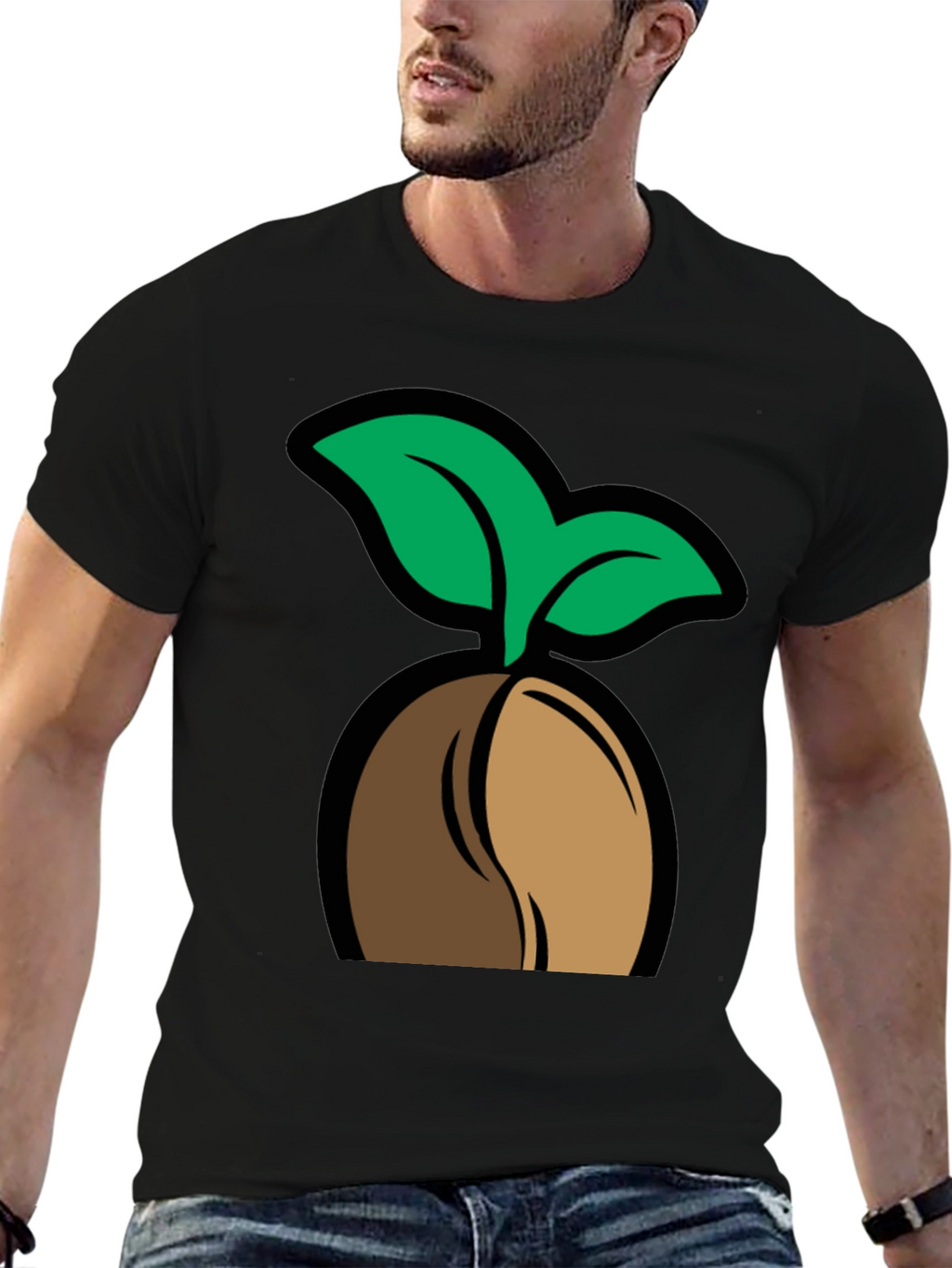 Sprout Seed Graphic Tee - Organic Style