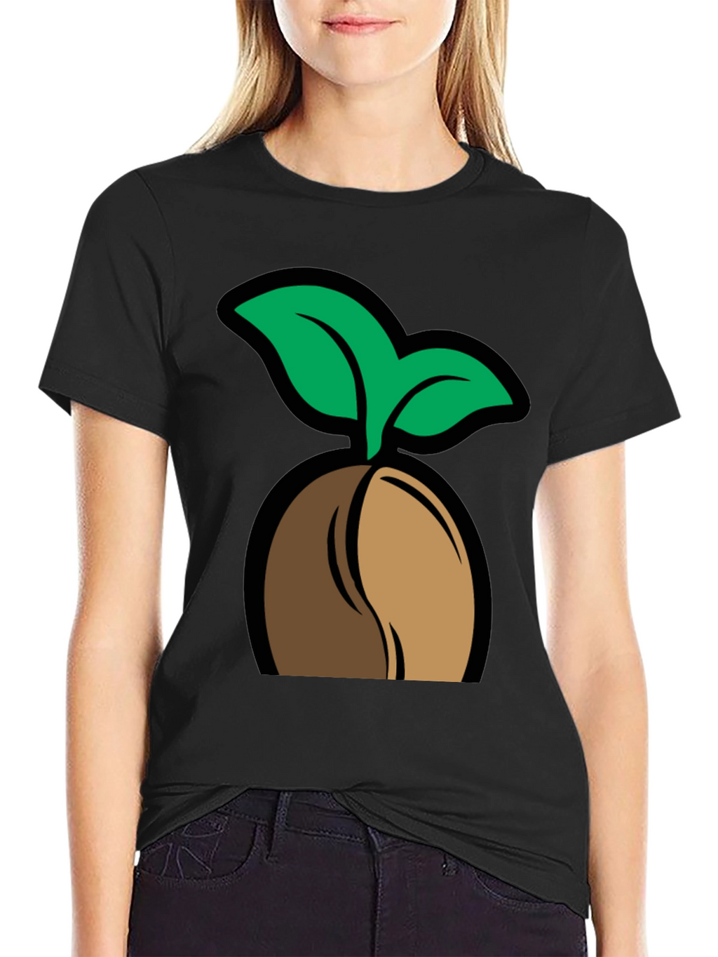 Sprout Seed Graphic Tee - Organic Style