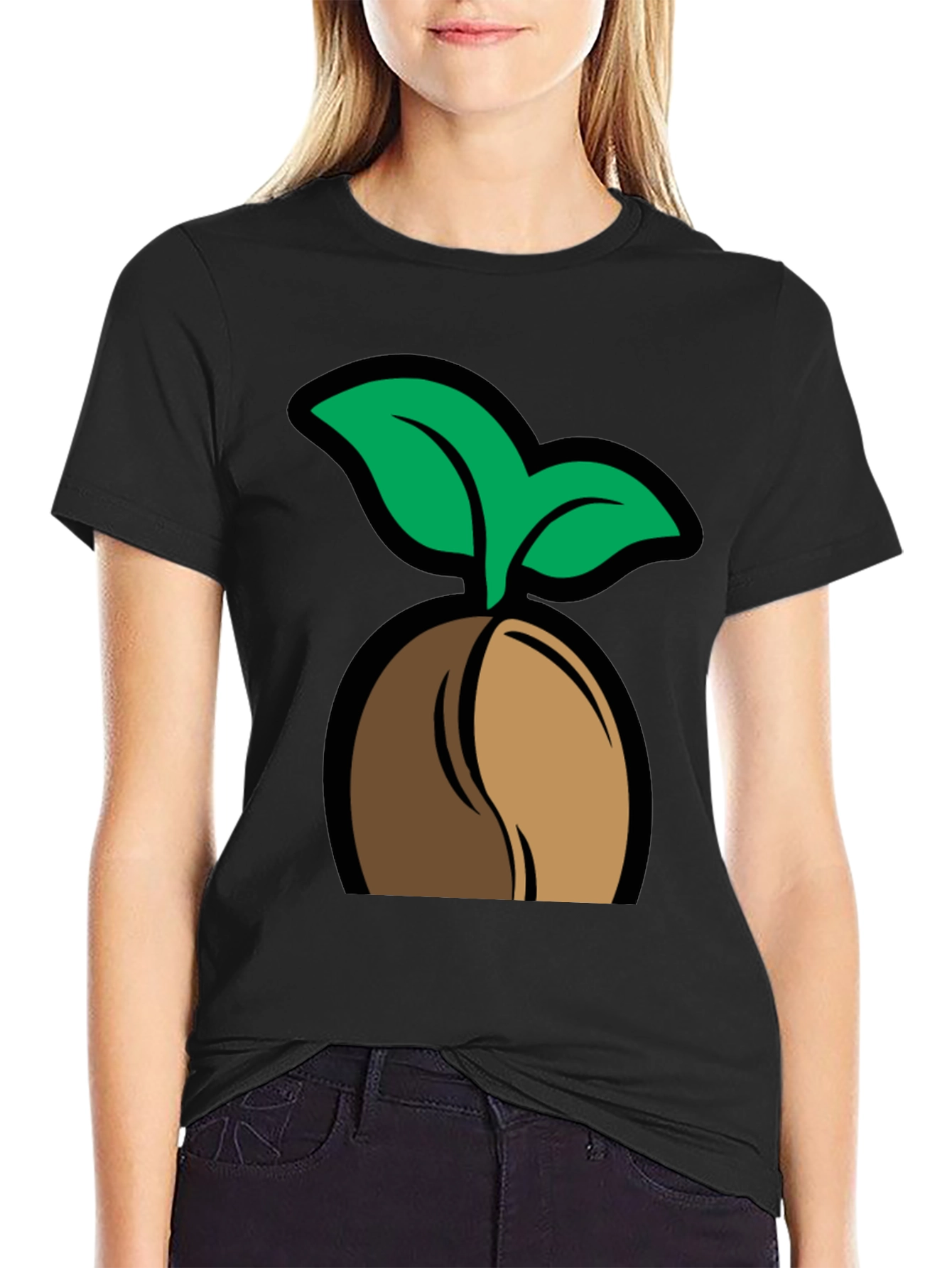 Sprout Seed Graphic Tee - Organic Style