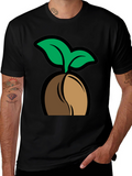 Sprout Seed Graphic Tee - Organic Style