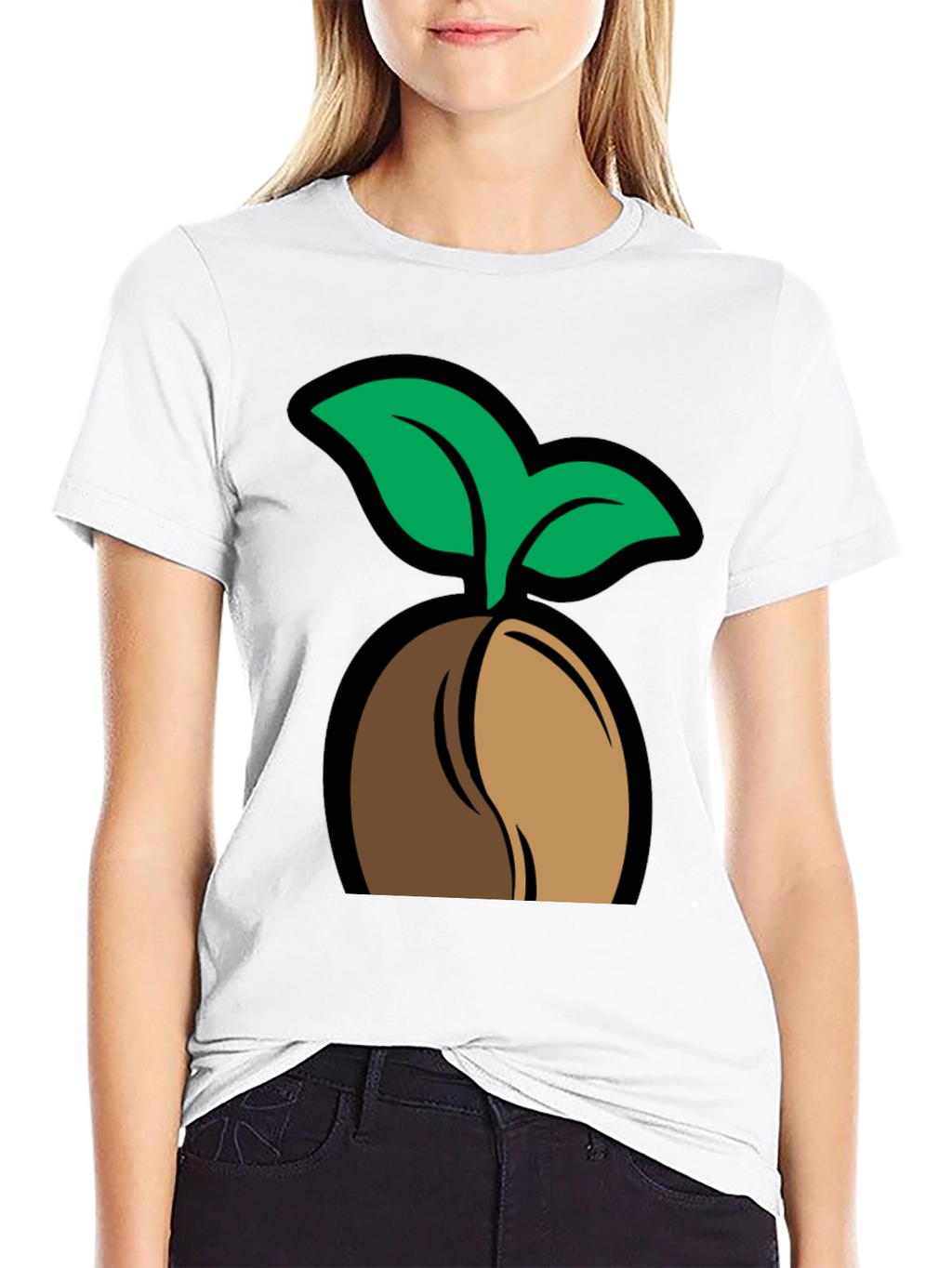 Sprout Seed Graphic Tee - Organic Style