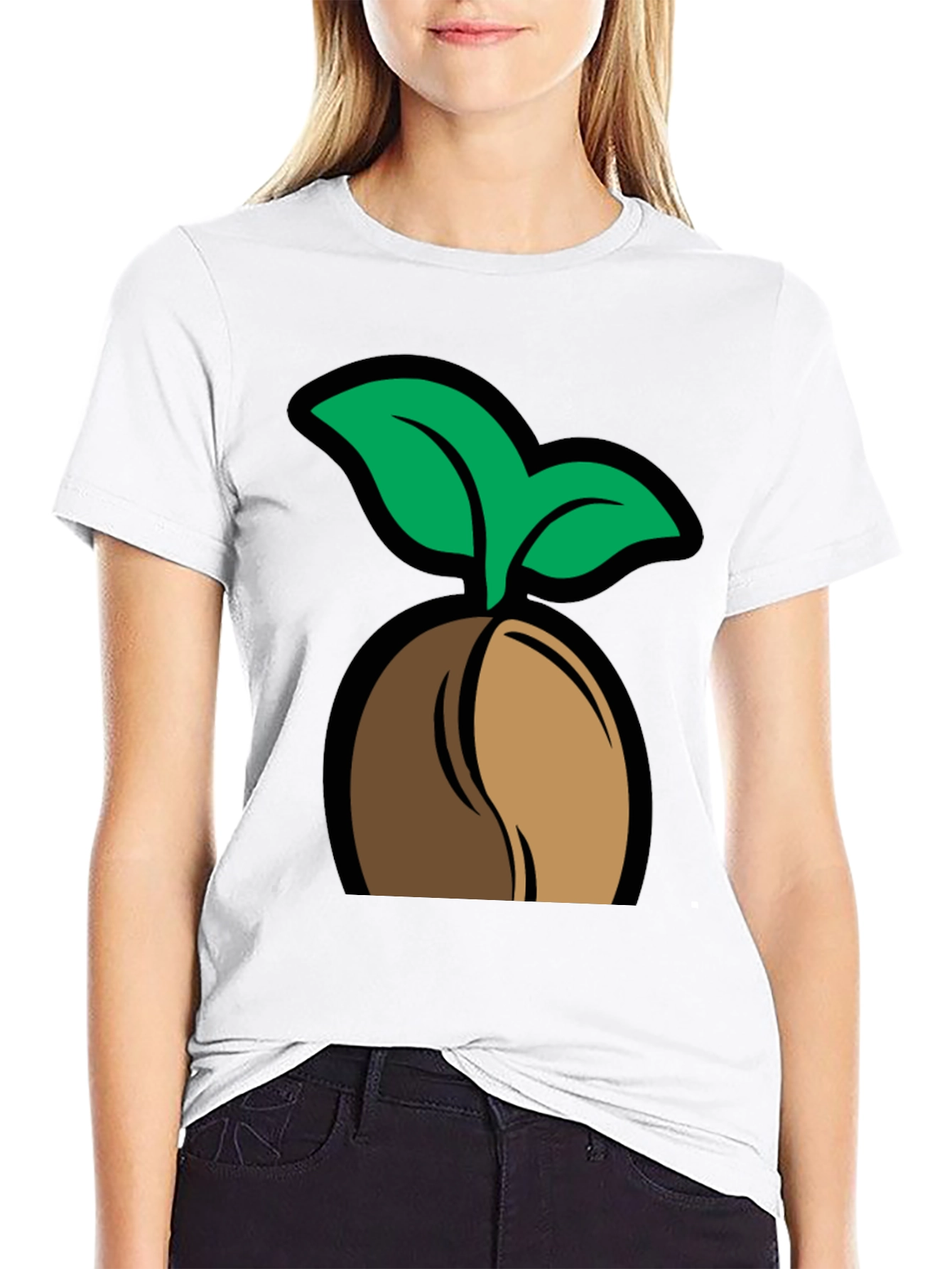 Sprout Seed Graphic Tee - Organic Style