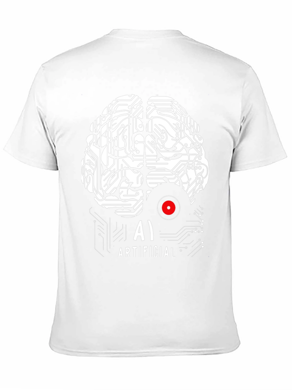 AI Brain T-Shirt - Artificial Intelligence Design