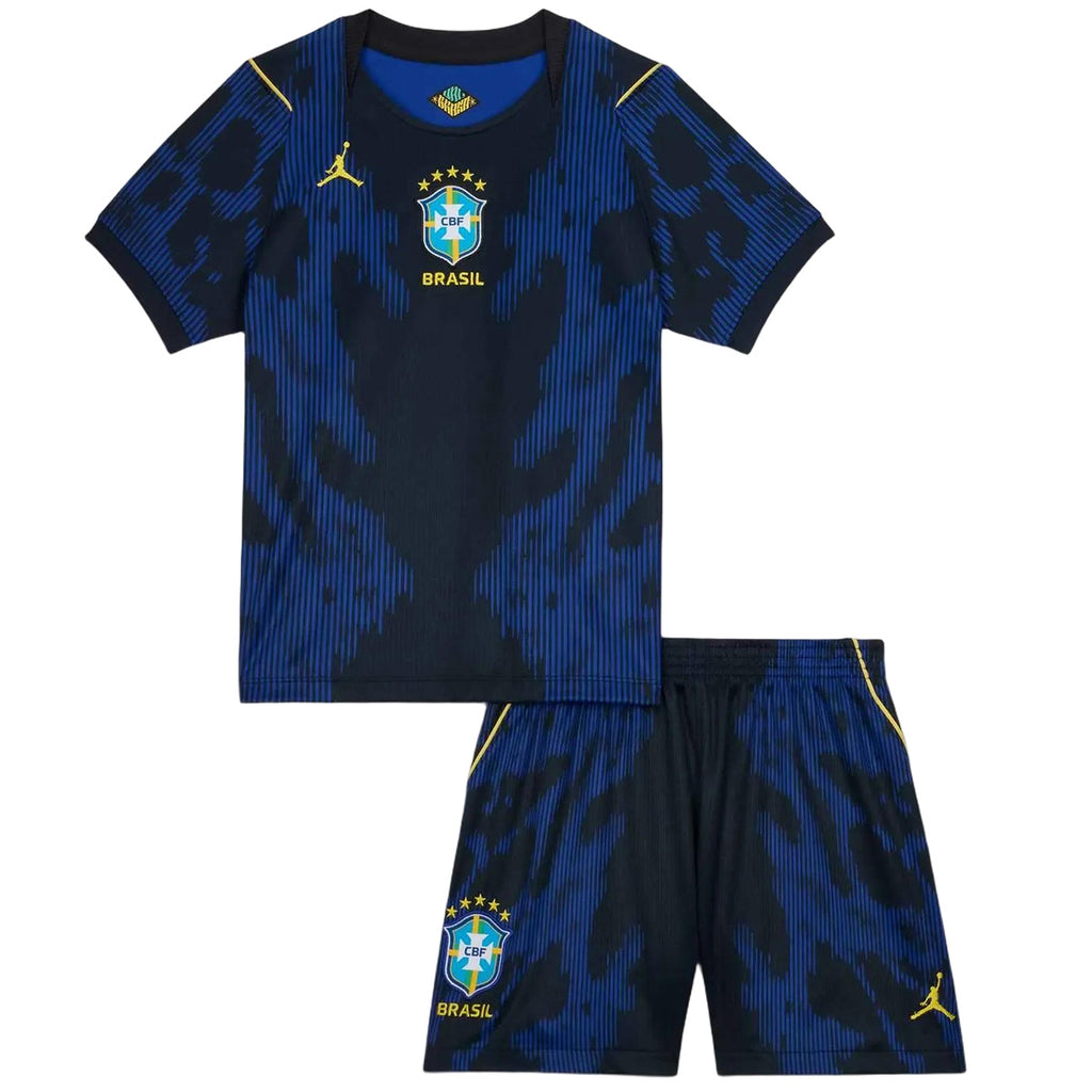 Kids Brazil Away Jersey Kit World Cup 2026 Image 3
