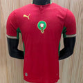 2026/27 Morocco Home Red Player Version Soccer Jersey Front