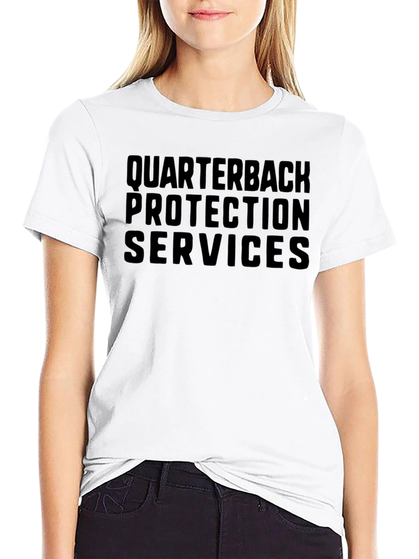 Quarterback Protection Services T-Shirt