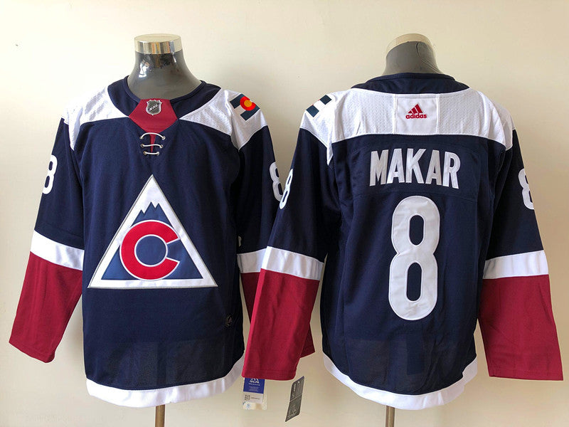 Men's Colorado Avalanche Cale Makar #8 Navy Breakaway Player Jerseys