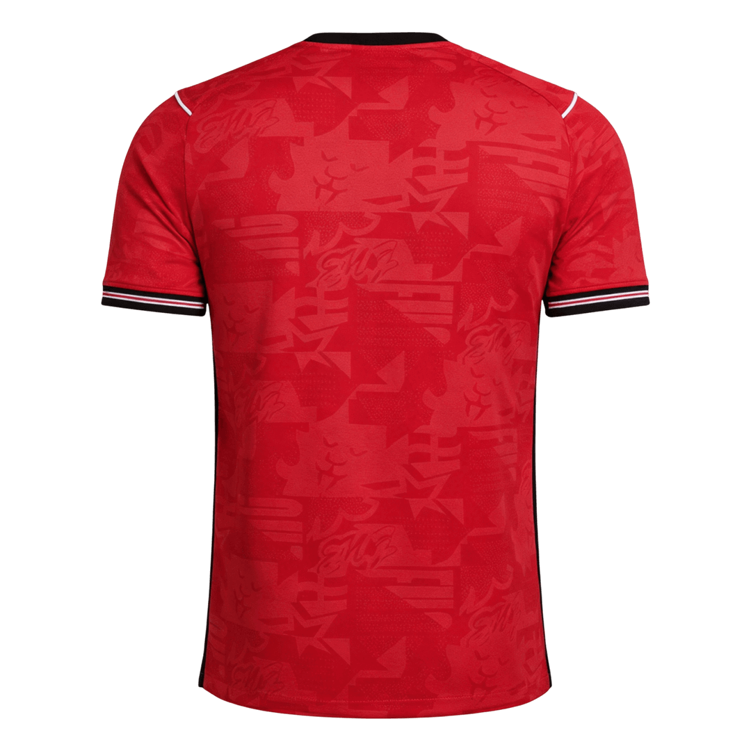 England Away Soccer Jersey World Cup 2026 Red Back