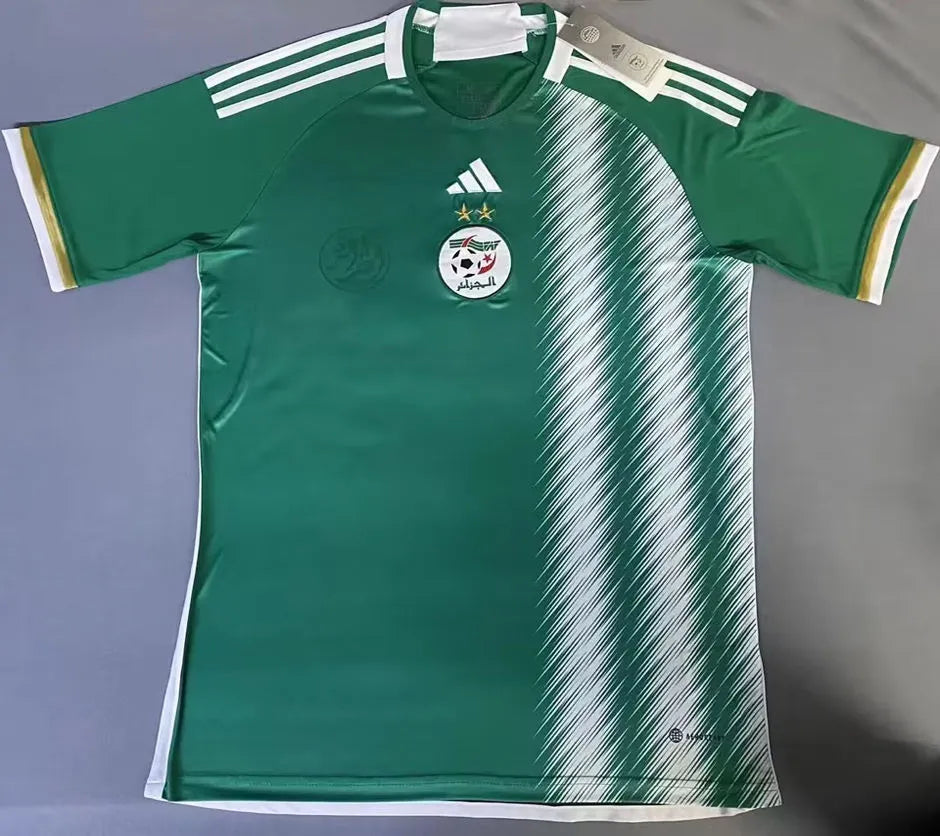 2022/23 Algeria Away Green Fans Jersey Detail 1
