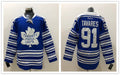Men's Toronto Maple Leafs John Tavares #91 Blue Breakaway Jerseys