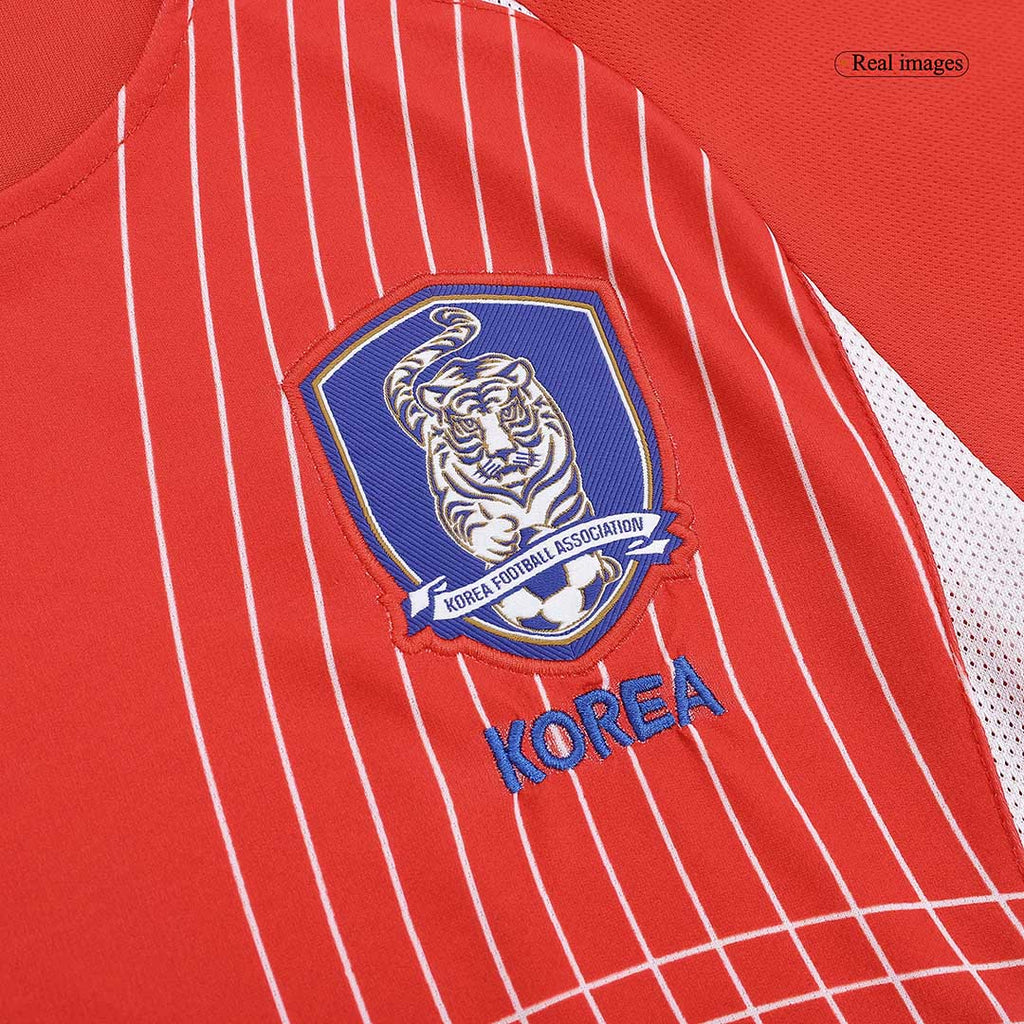 J S PARK #21 Retro South Korea Home Jersey 2002 Image 3