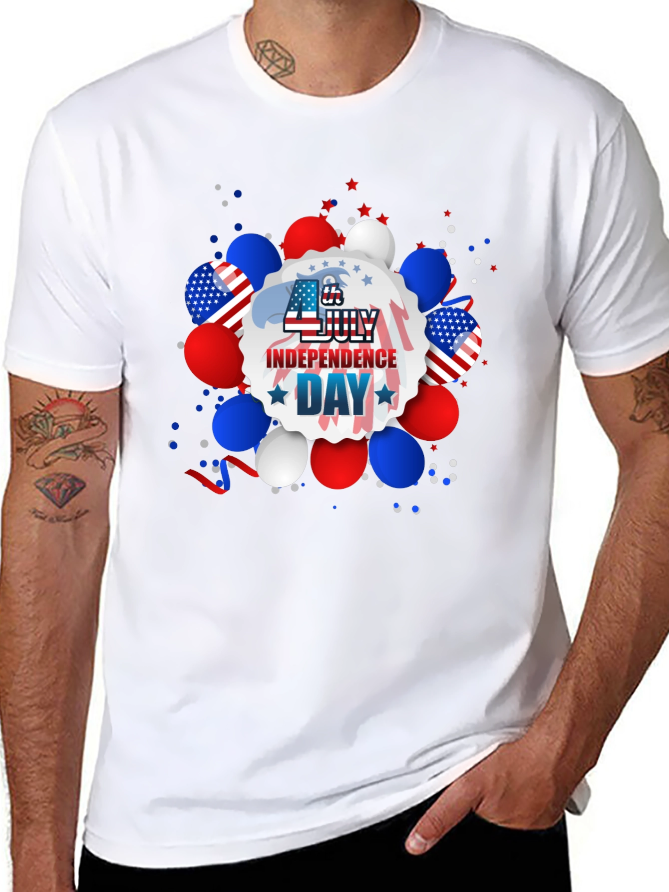 Independence Day T-Shirt - Patriotic 4th of July Design