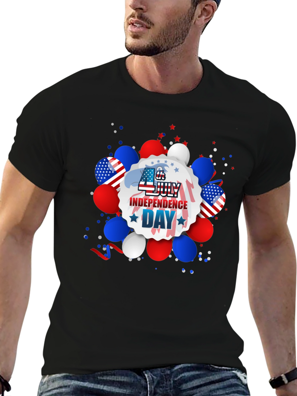 Independence Day T-Shirt - Patriotic 4th of July Design
