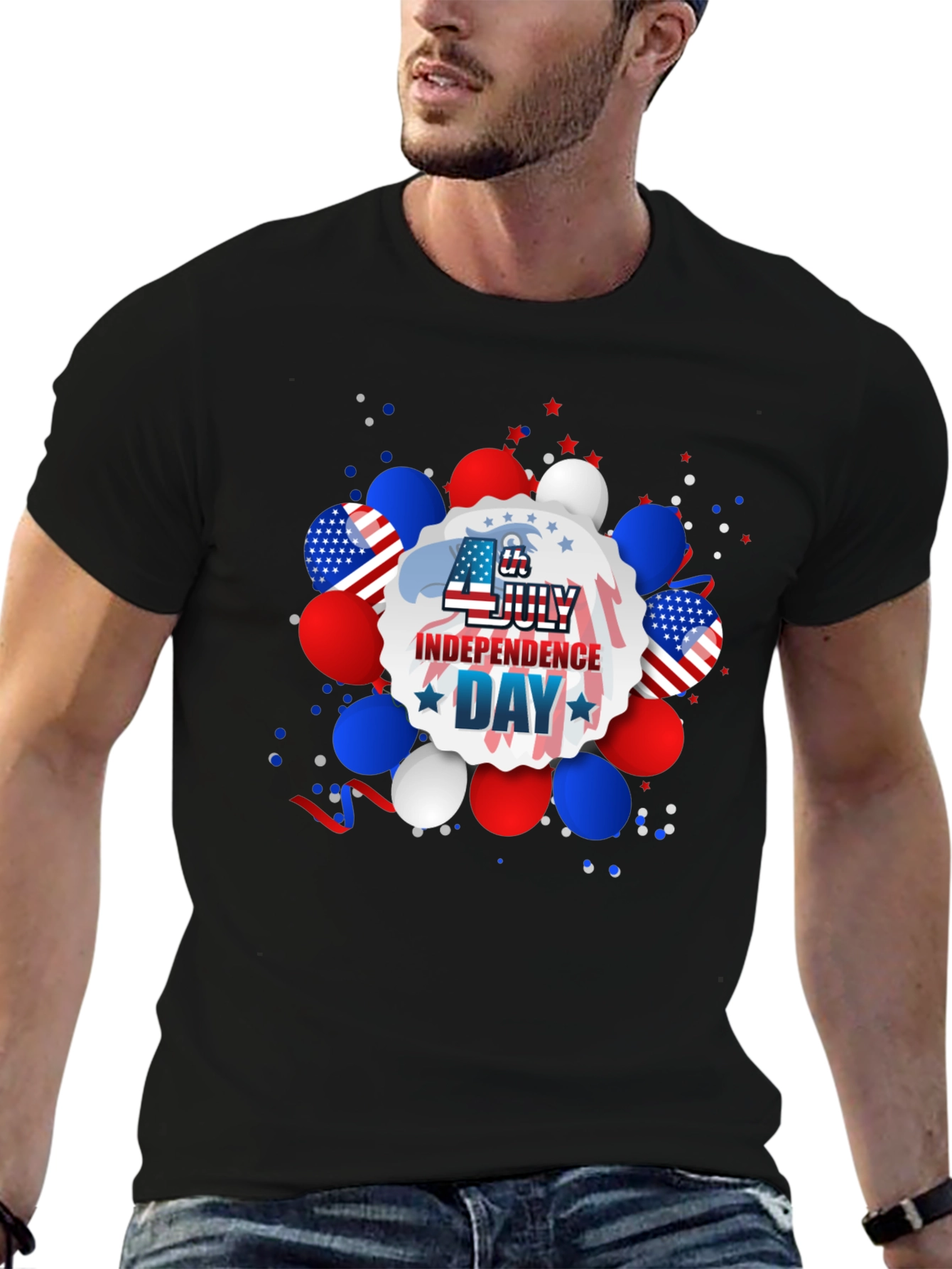 Independence Day T-Shirt - Patriotic 4th of July Design