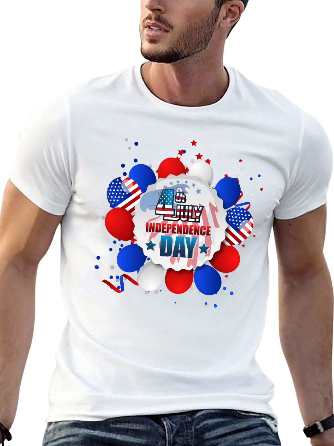 Independence Day T-Shirt - Patriotic 4th of July Design