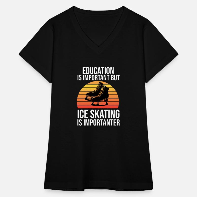 Education important but ice skating is importaner