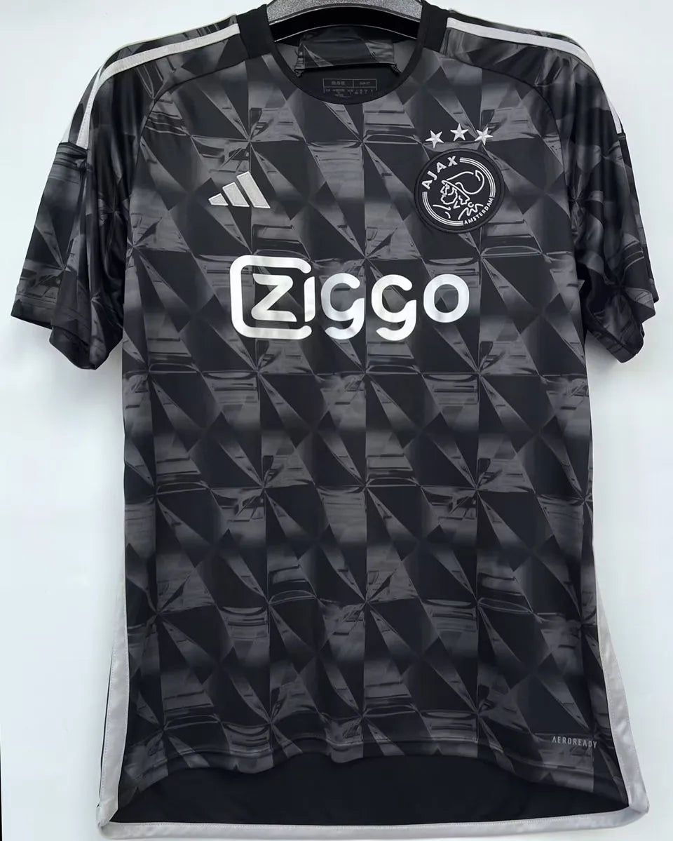 2023/24 AA 1:1 Quality Third Black Fans Soccer Jersey Front