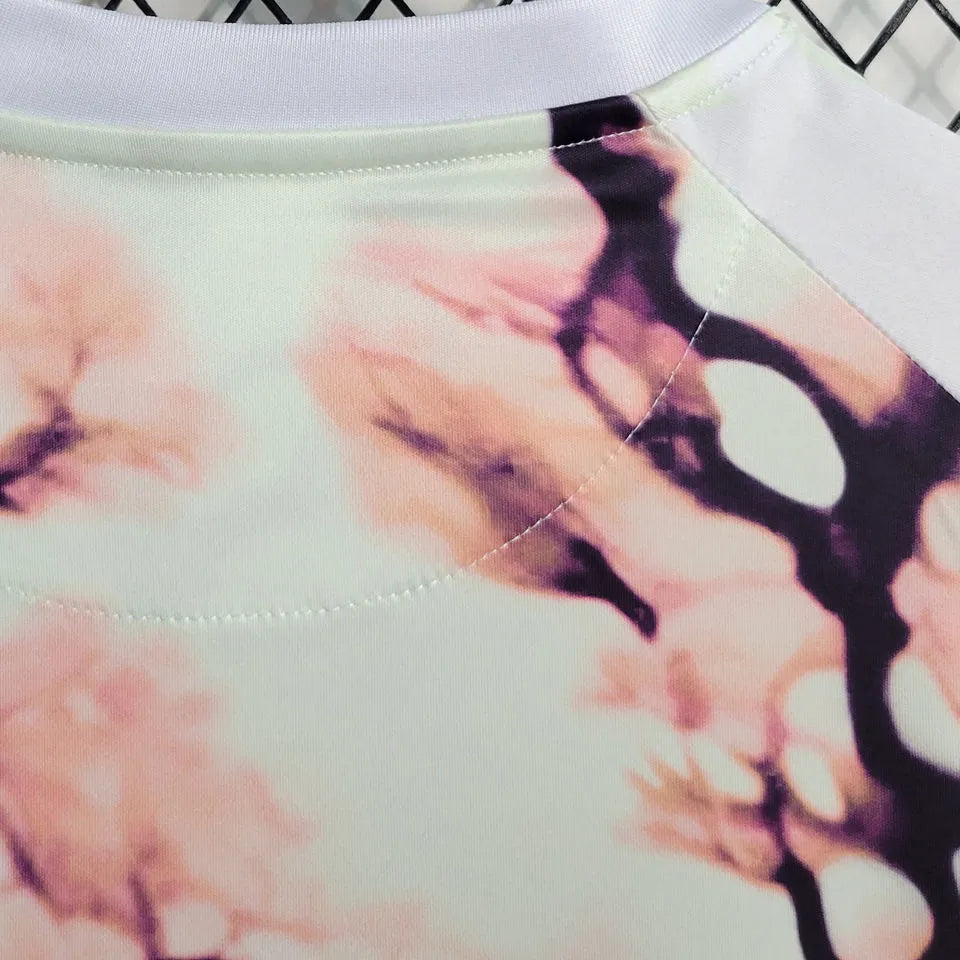 2023 Japan Cherry Tree Concept Version Fans Soccer Jersey Detail 4