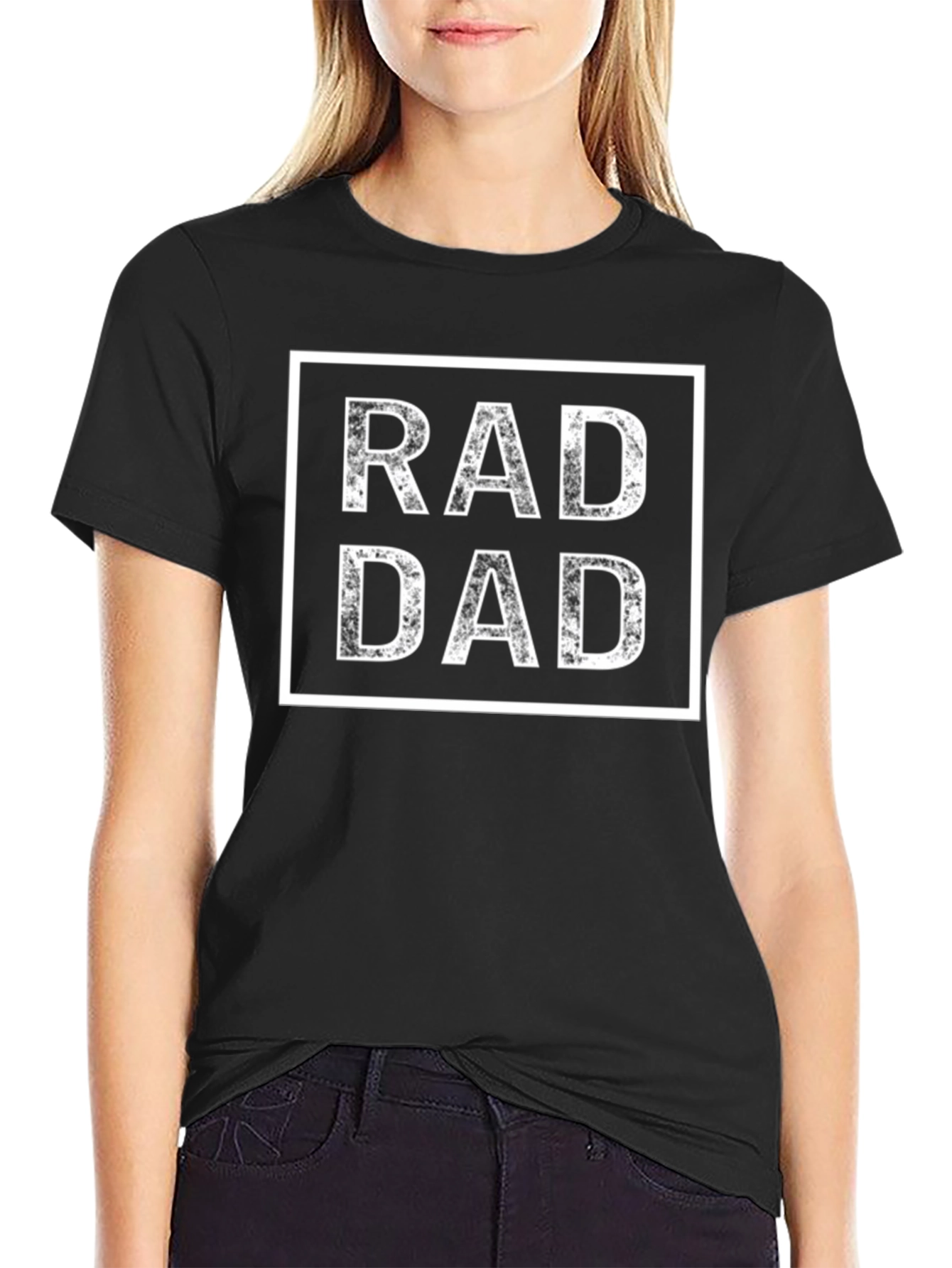 Rad Dad Graphic Tee - Cool Fathers Day Gift