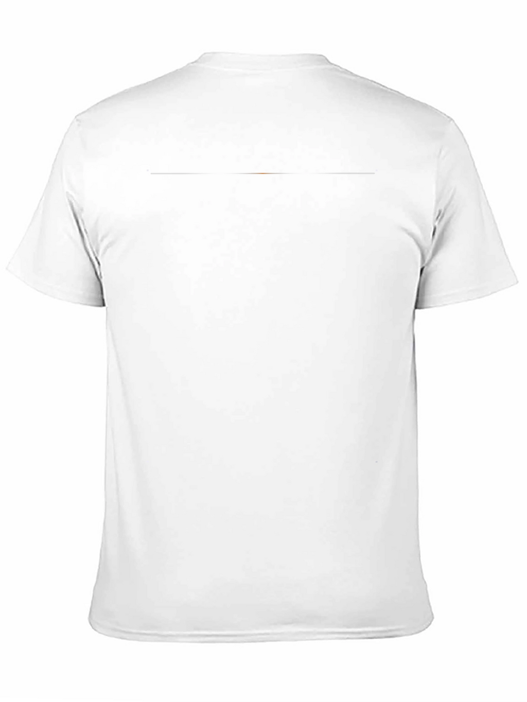 Mens Solid Black Casual T-Shirt