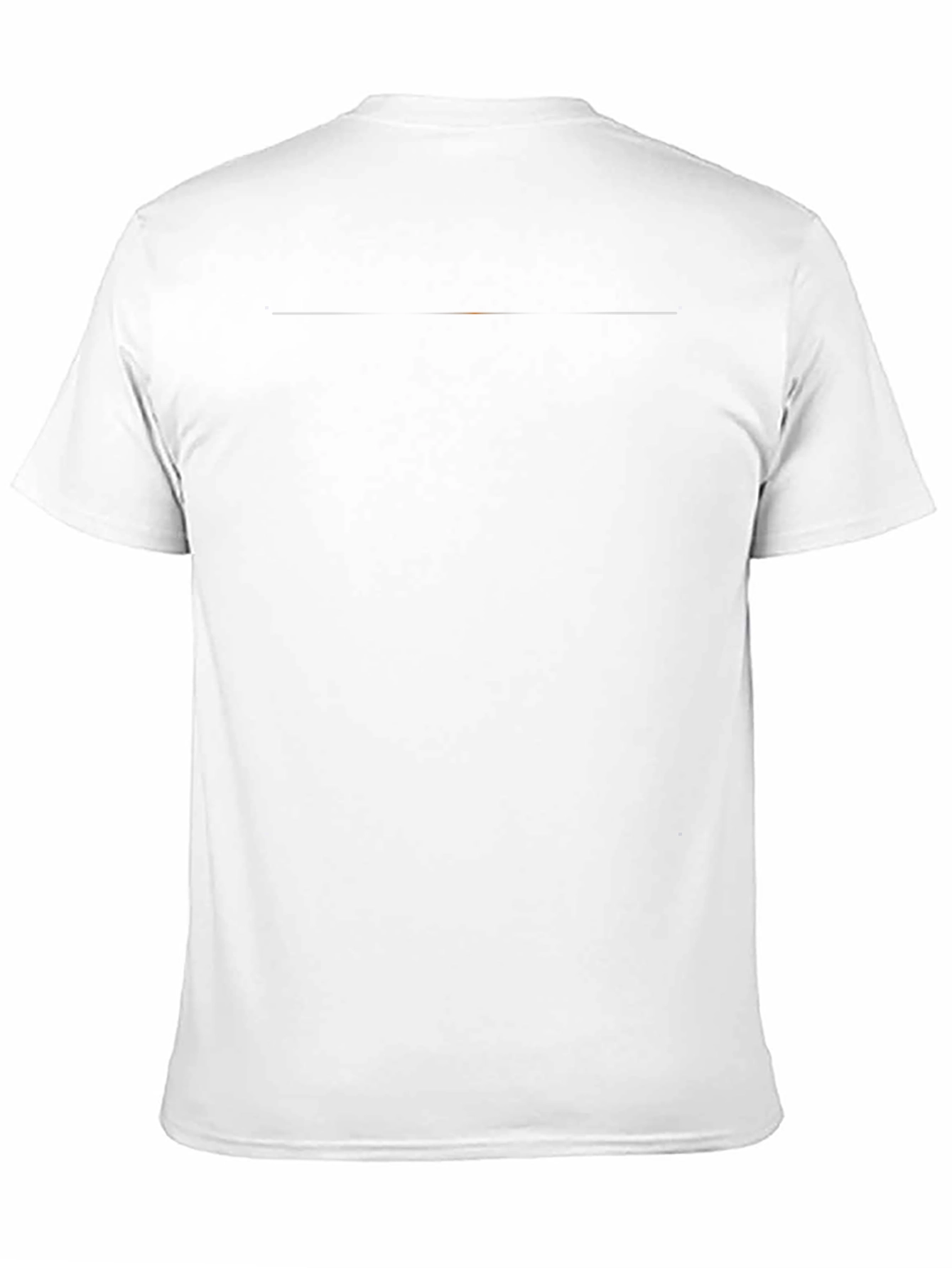 Mens Solid Black Casual T-Shirt