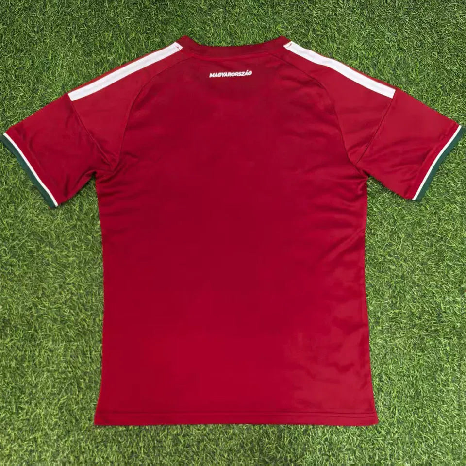 2026/27 Hungary Home Red Fans Soccer Jersey Back