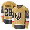 Men's Vegas Golden Knights William Carrier #28 Gold Home Breakaway Jerseys