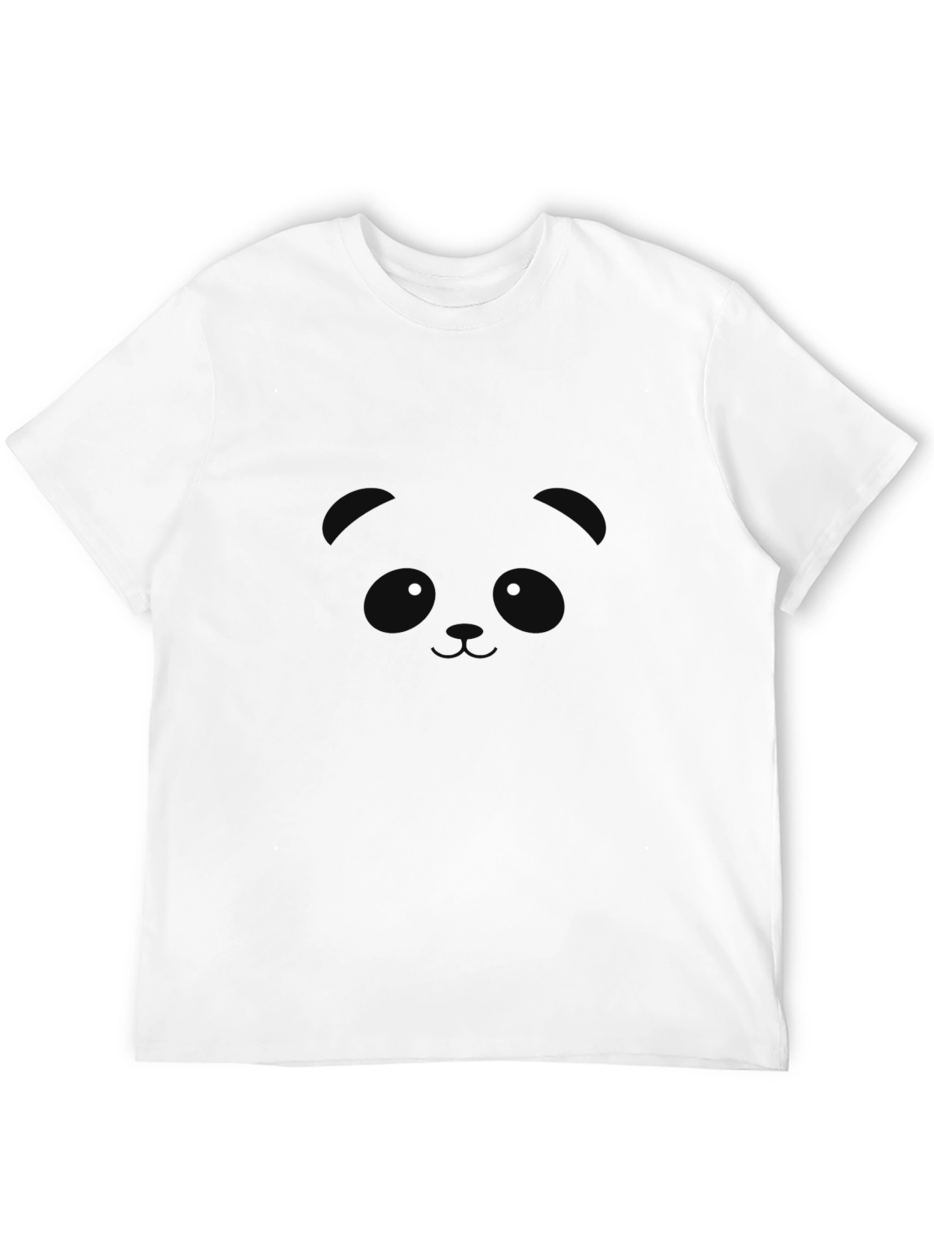 Black Panda Graphic Tee - Mens Casual Style