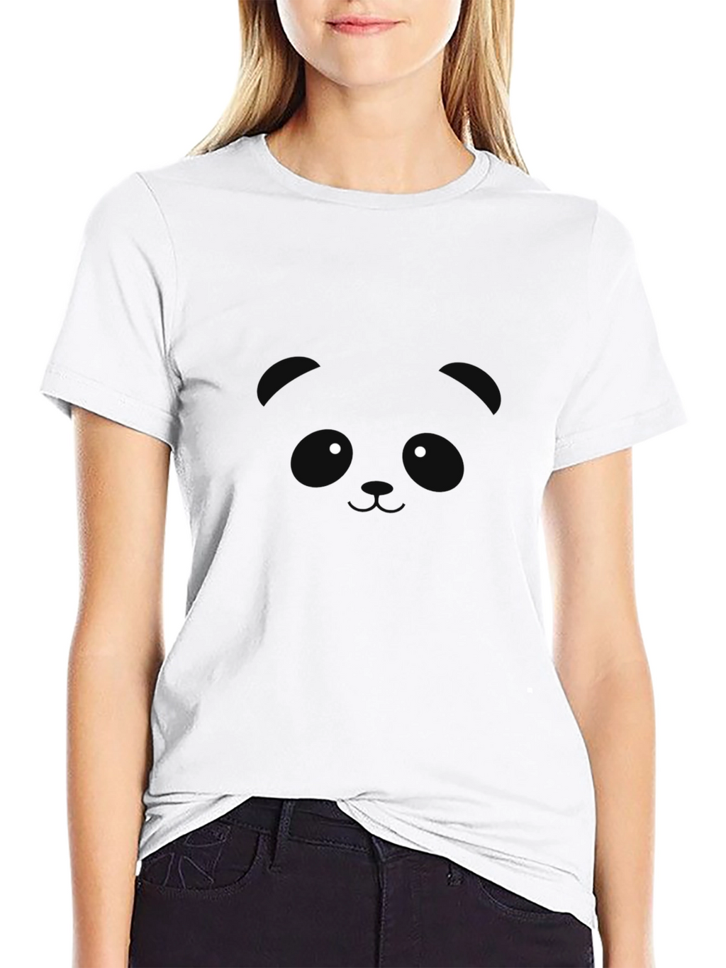 Black Panda Graphic Tee - Mens Casual Style