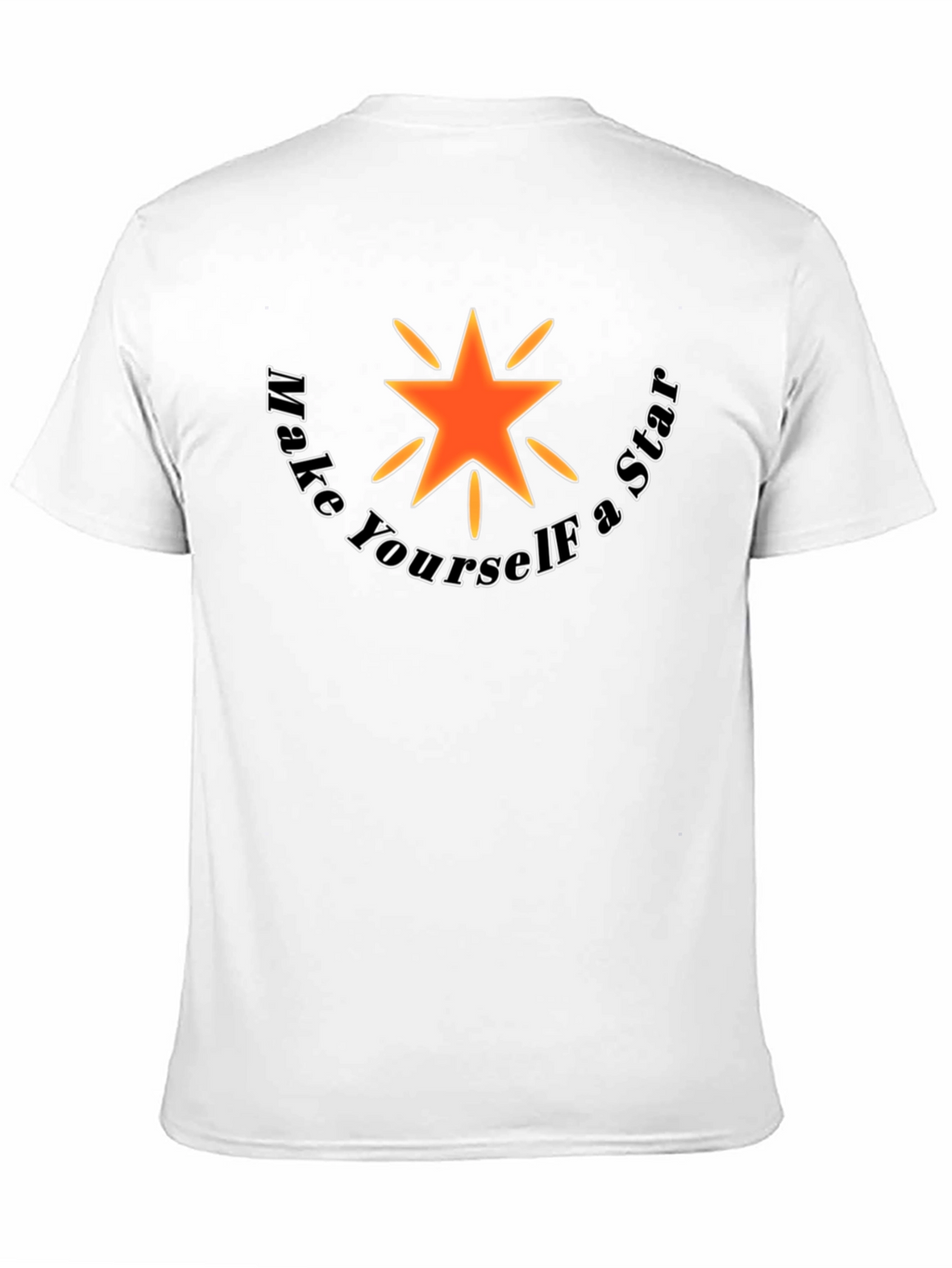 Make Yourself a Star Black T-Shirt