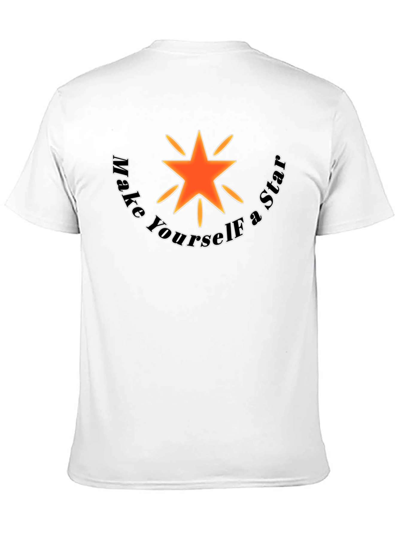 Make Yourself a Star Black T-Shirt