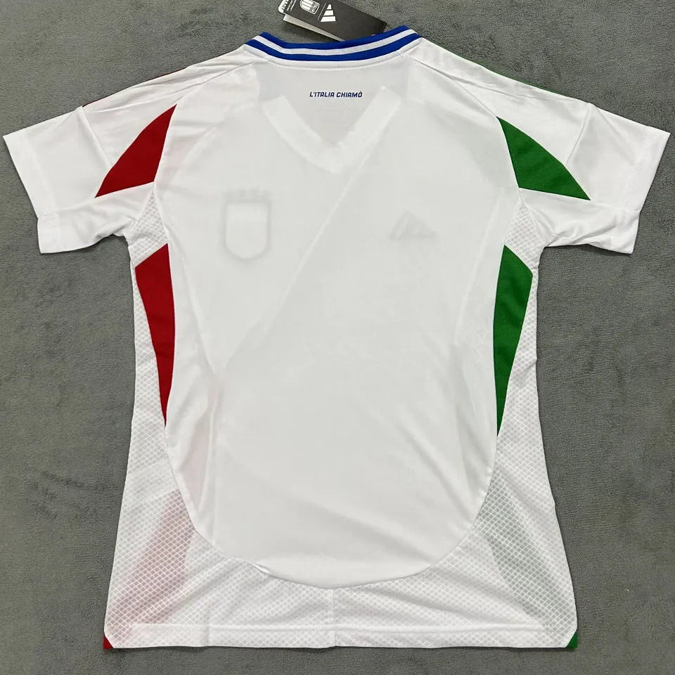 2024/25 Italy Away White Women Soccer Jersey 女 Back