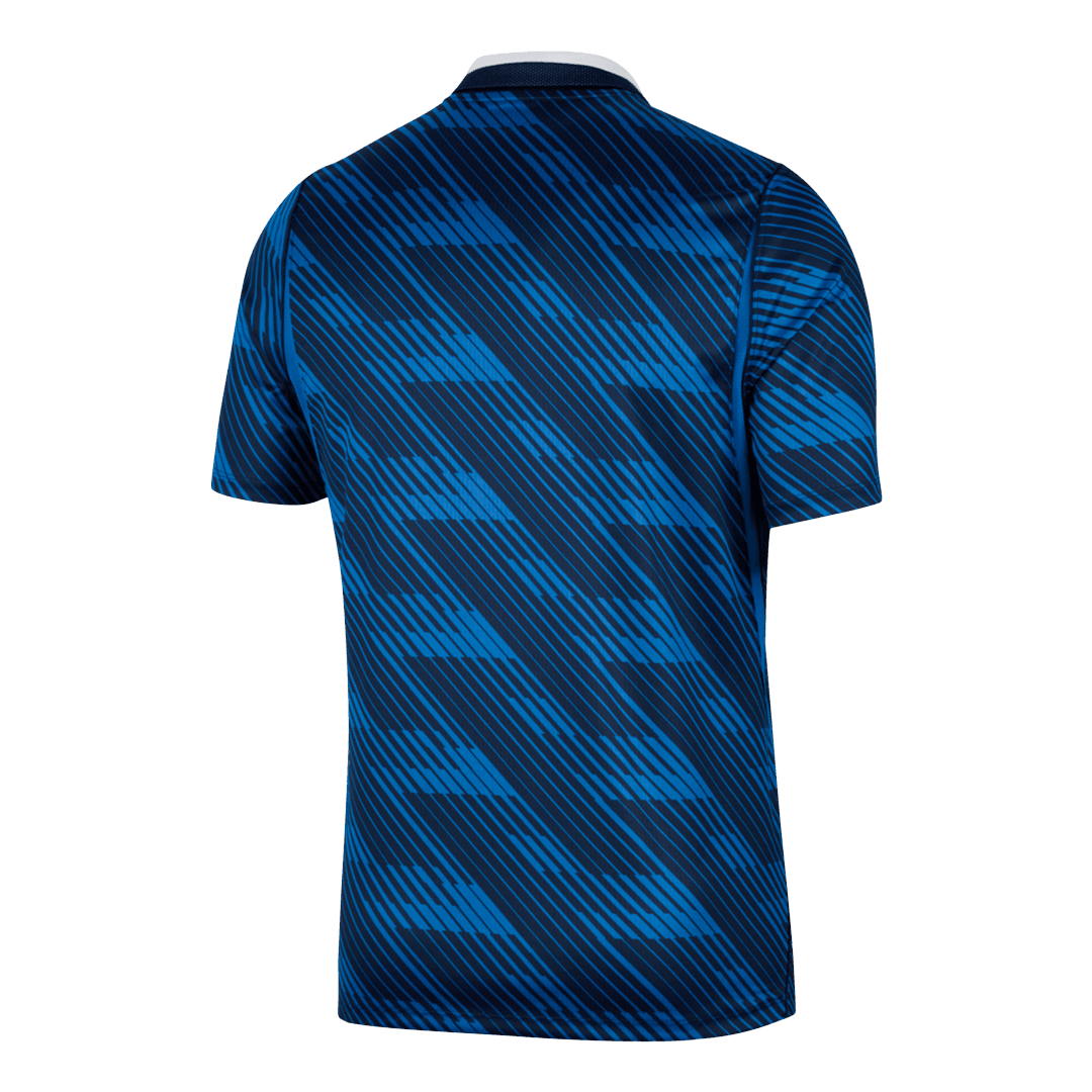 France Home Soccer Jersey World Cup 2026 Blue Back