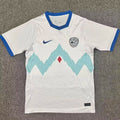 2026/27 Slovenia Away White Fans Soccer Jersey Front
