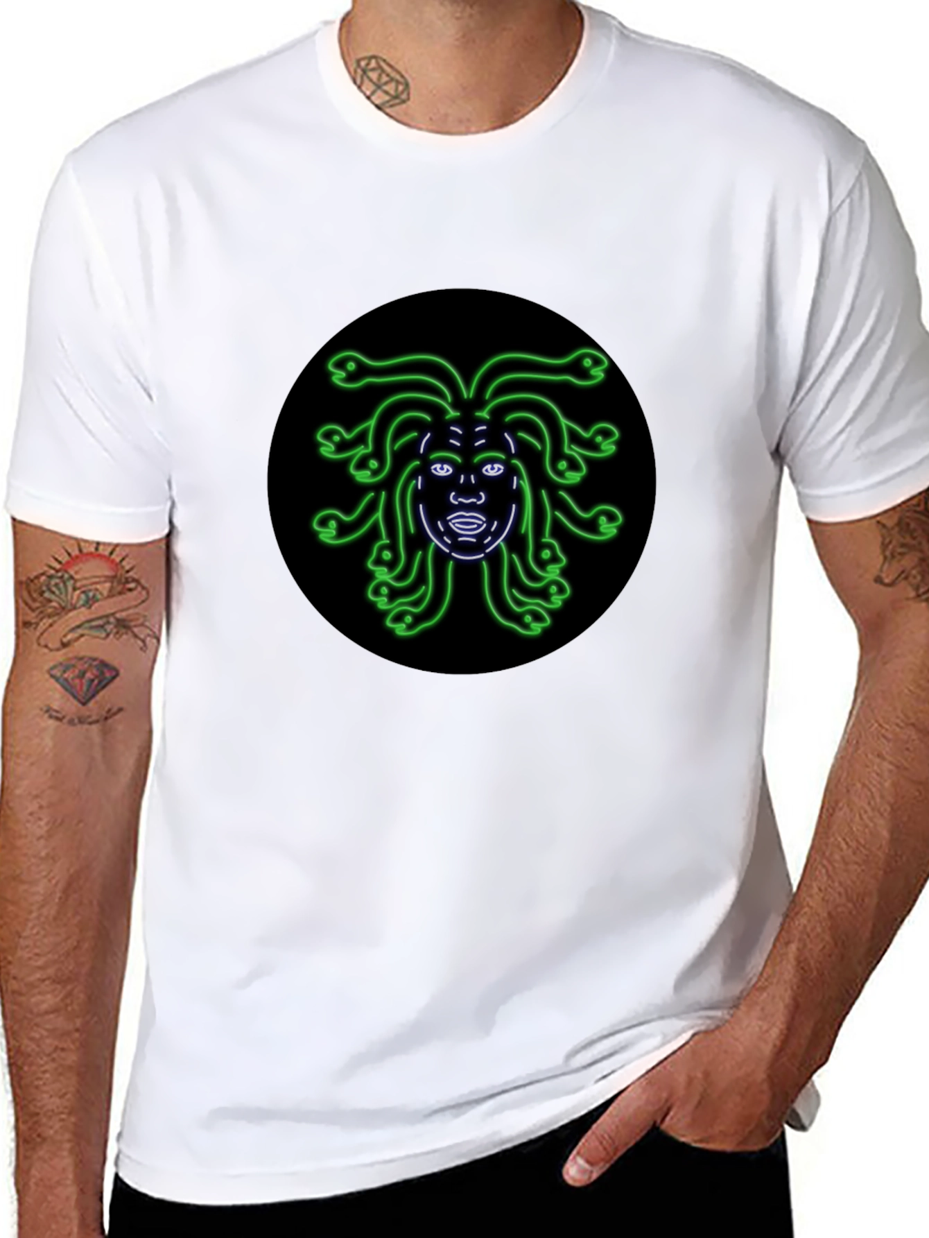 Medusa Graphic Tee - Black T-Shirt
