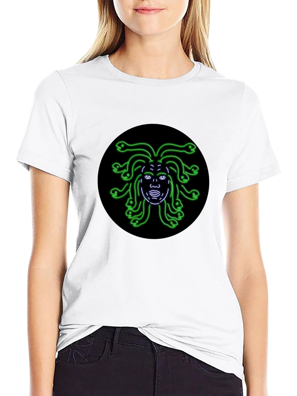 Medusa Graphic Tee - Black T-Shirt