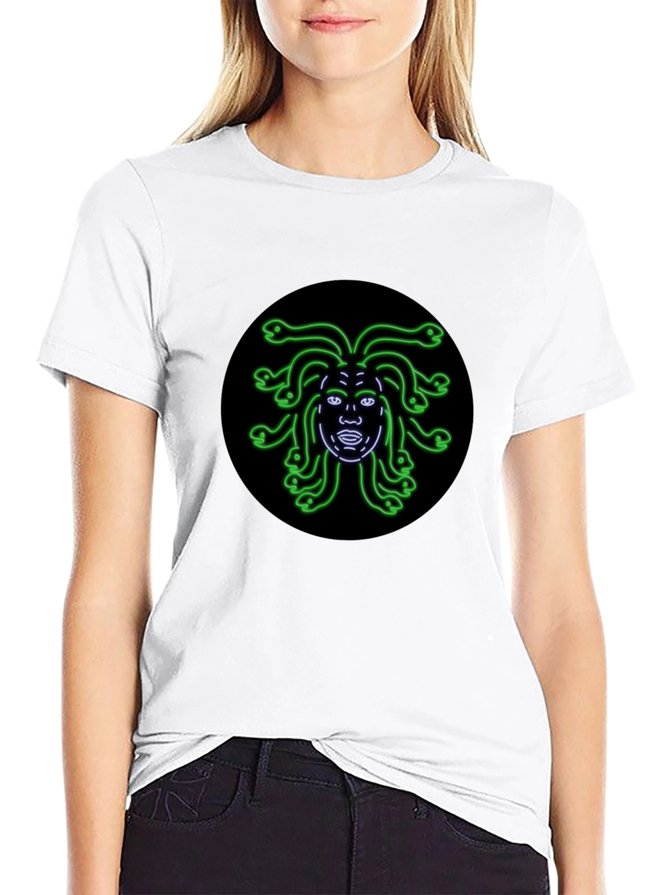 Medusa Graphic Tee - Black T-Shirt