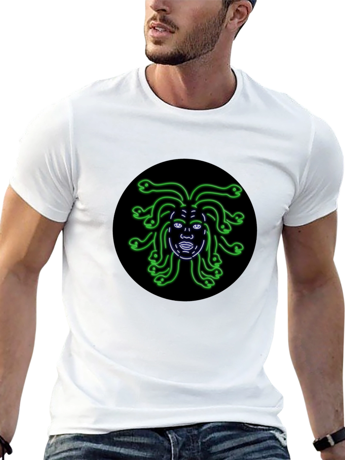 Medusa Graphic Tee - Black T-Shirt