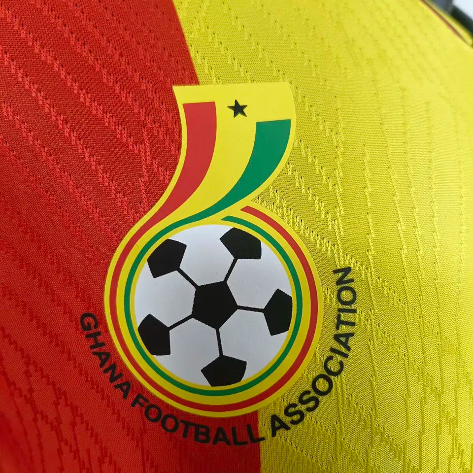 2026/27 Ghana Special Edition Player Version Soccer Jersey Detail 1